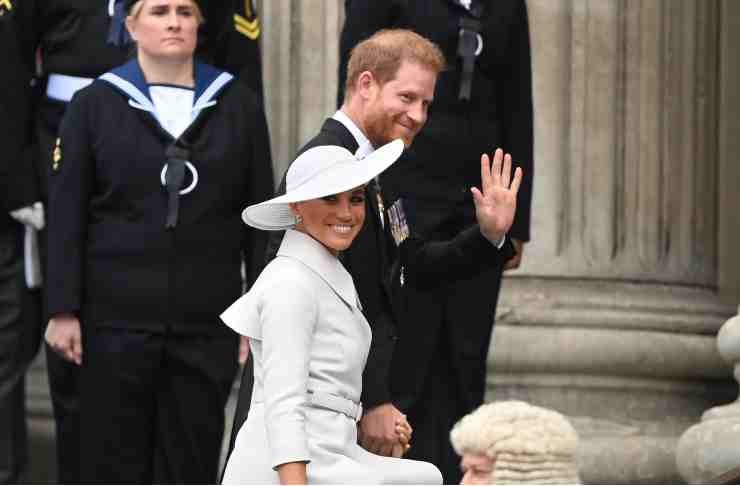 Harry e Meghan alle celebrazioni del Giubileo di Elisabetta II