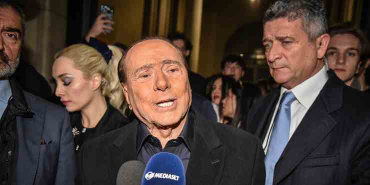 Il leader di Forza Italia Silvio Berlusconi