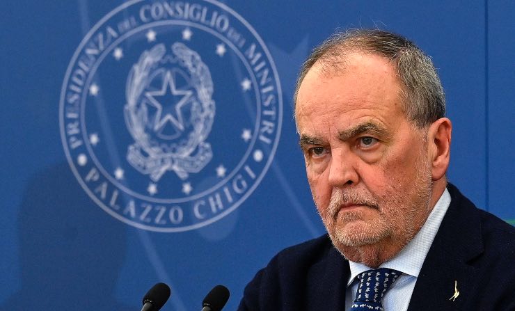 Il ministro per gli Affari regionali e le Autonomie, Roberto Calderoli