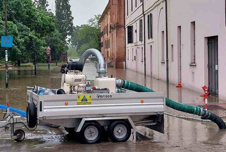 Interventi per il maltempo in Emilia Romagna