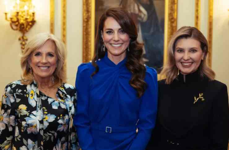 Kate Middleton, Jill Biden e Olena Zelensky