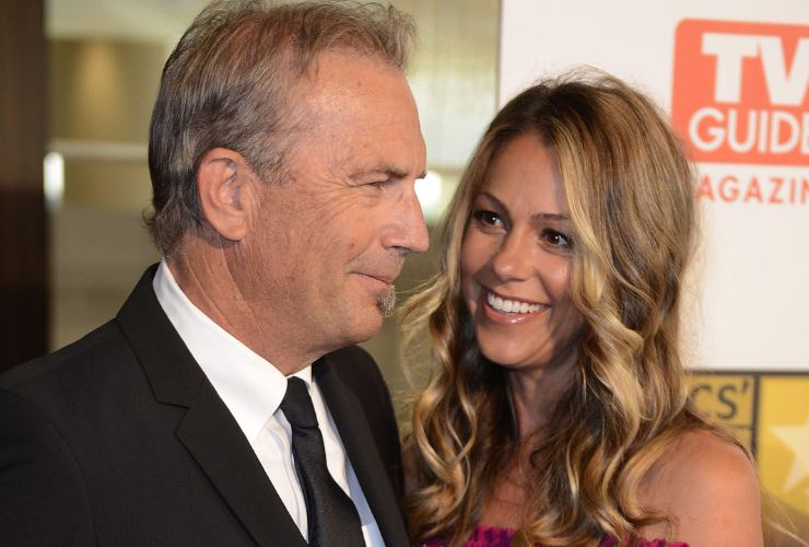 Kevin Costner e sua moglie Christine Baumgartner