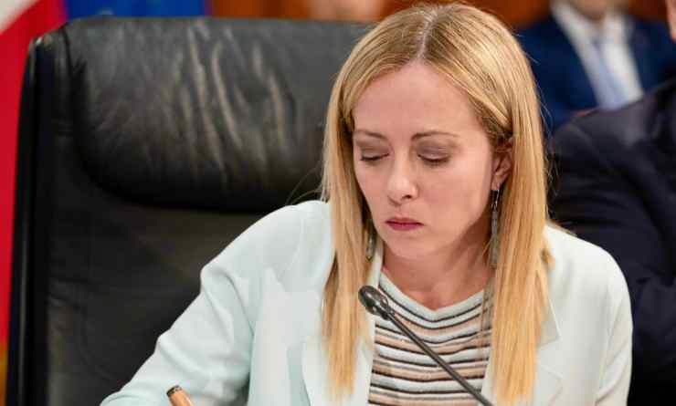 La Premier Giorgia Meloni