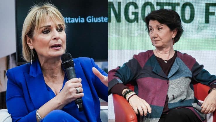 La virologa Antonella Viola e la ministra Roccella