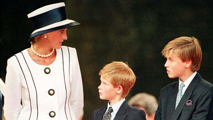 Lady Diana e i figli