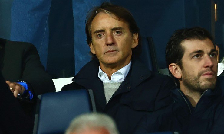 L'allenatore della Nazionale, Roberto Mancini