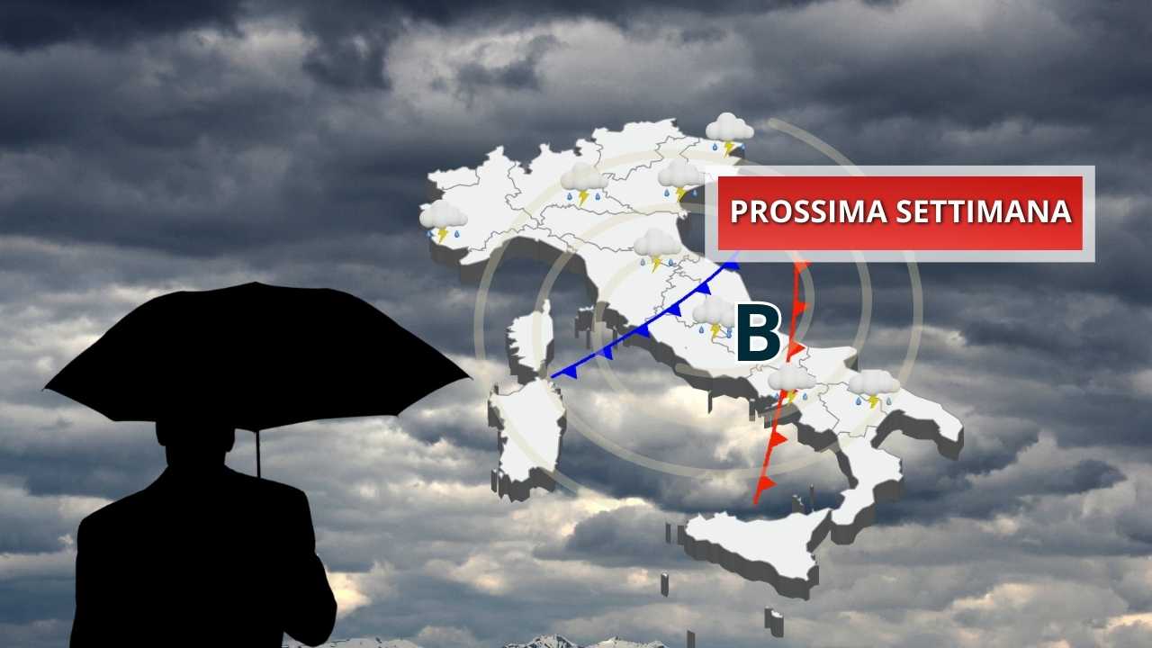 Mal tempo prossima settimana