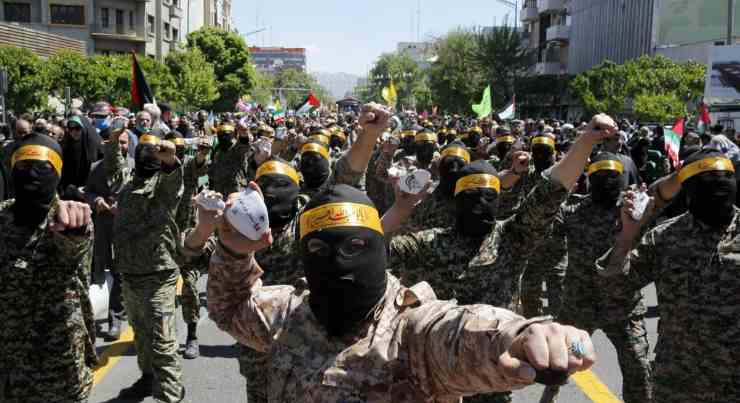 Manifestanti in Iran