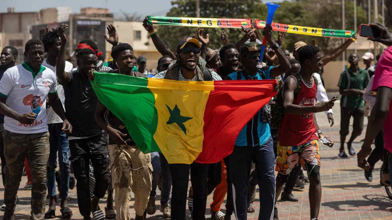 Manifestanti in Senegal