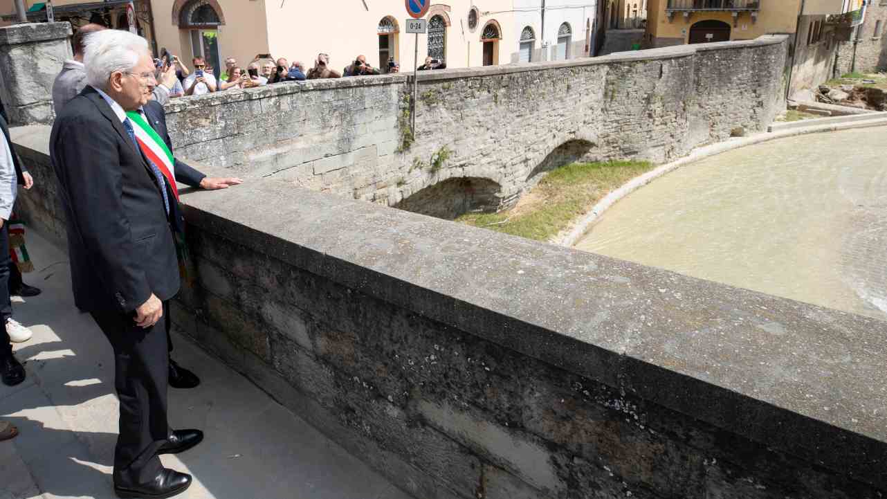 Il Presidente della Repubblica Mattarella in Emilia Romagna