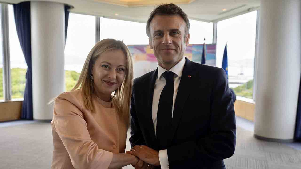 Meloni e Macron