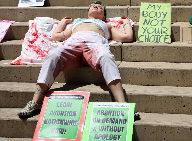 Proteste contro il divieto all'aborto negli Usa