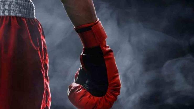 Guantone di un pugile