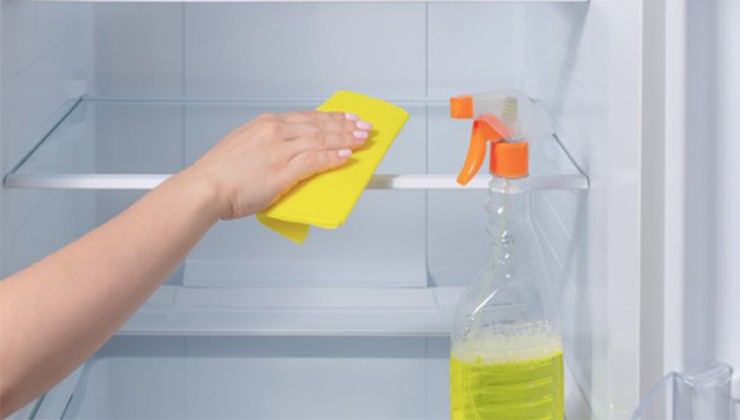Tecnica per eliminare i cattivi odori dal frigorifero
