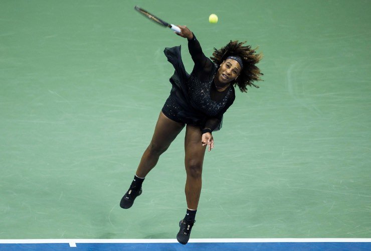 Serena Williams in campo
