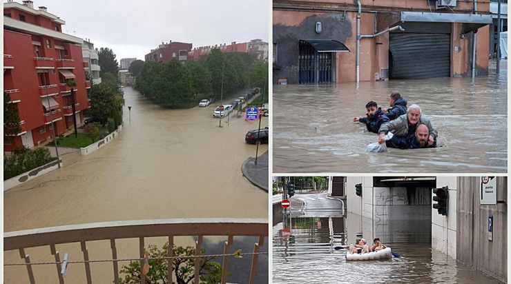 Situazione maltempo in Emilia Romagna