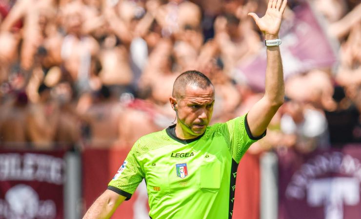 Spezia-Torino, l'arbitro Guida