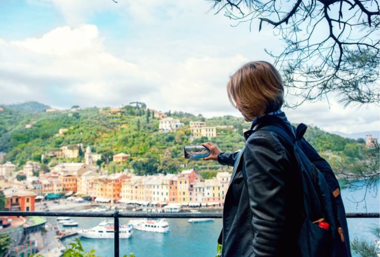 Turista a Portofino