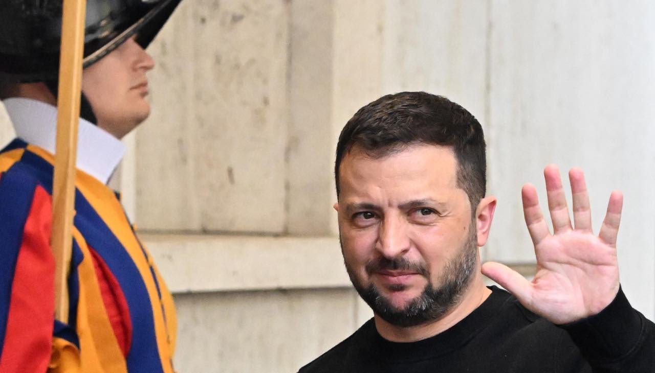 Volodymyr Zelensky al Vaticano