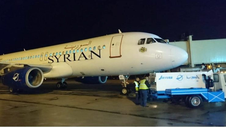 aereo siriano ad Aleppo