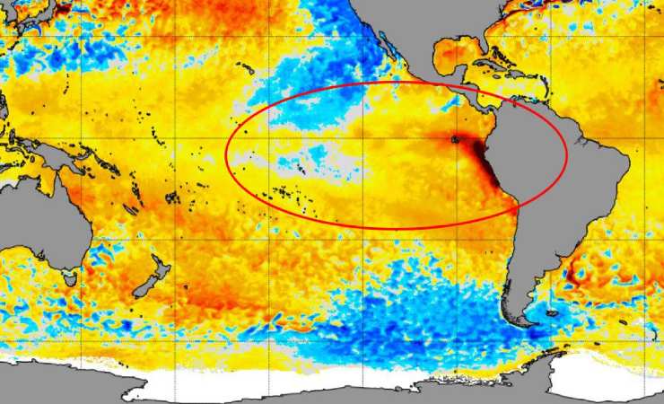 Segnali della presenza di el-nino