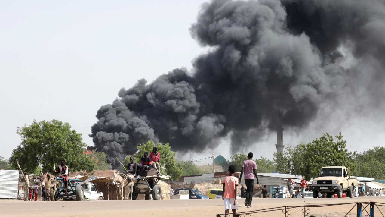 incendio in Sudan
