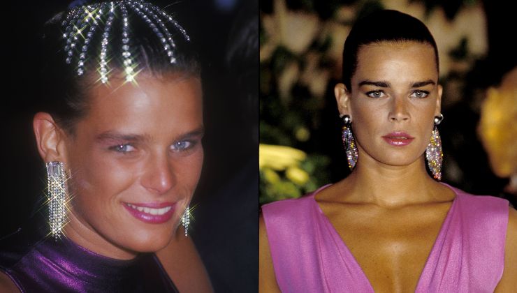 La bellissima Stéphanie da giovane