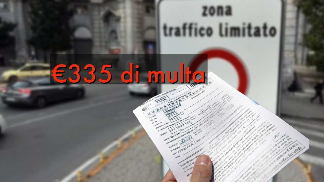 Nuova ZTL, attenzione alla multa