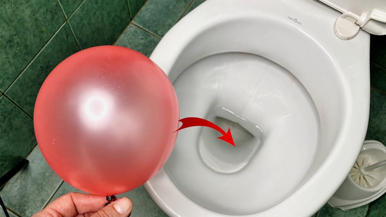 palloncino nel WC