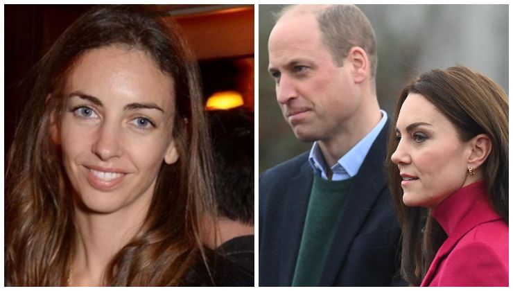 Principe William con Kate e Rose Principe William con Kate e Rose