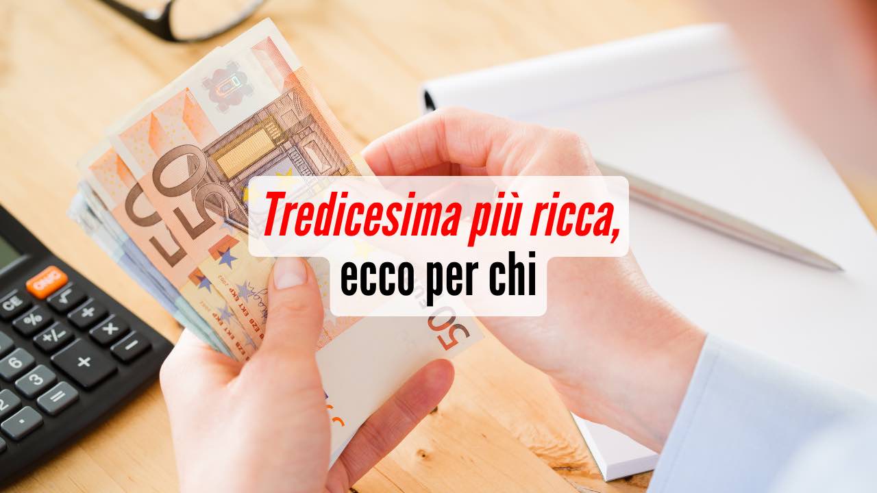 tredicesima più ricca