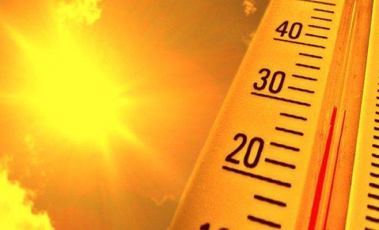 Meteo con sole e caldo