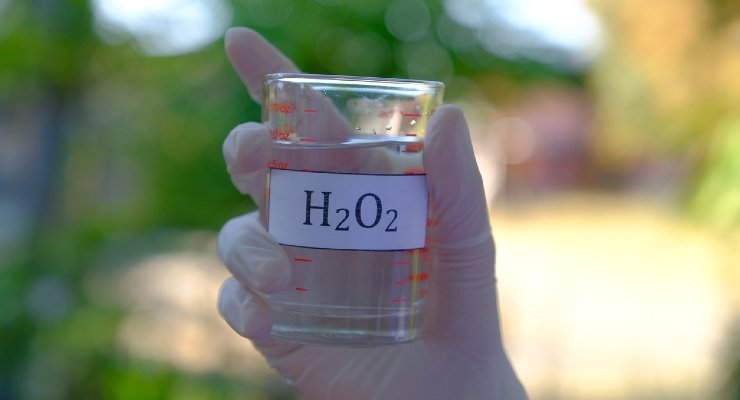 Peróxido de hidrógeno en plantas