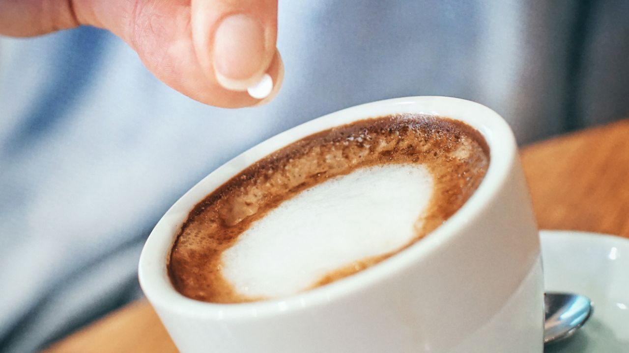 Aspartame nel caffè