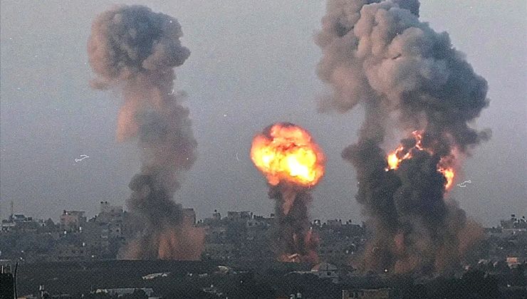 Bombardamento israeliano su Gaza 