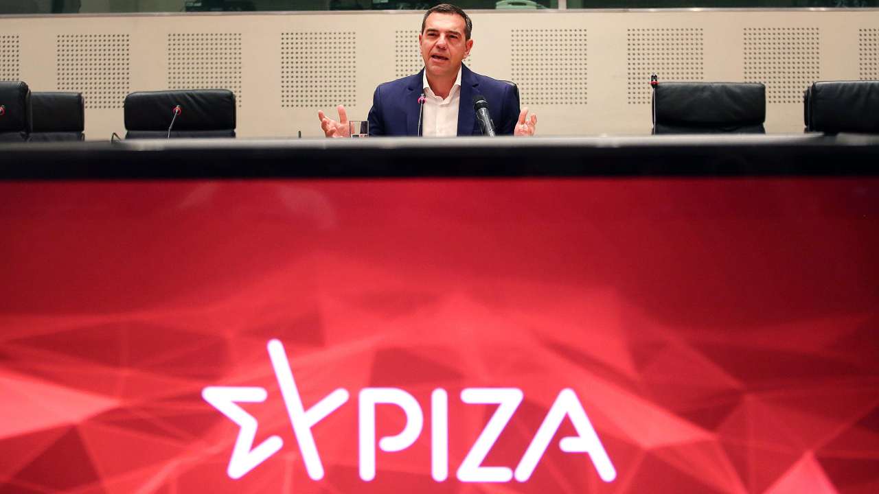 Conferenza stampa Alexis Tsipras
