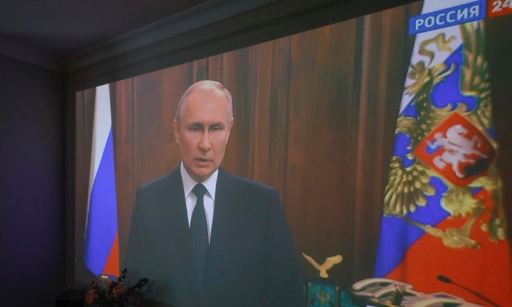 Discorso tv Vladimir Putin