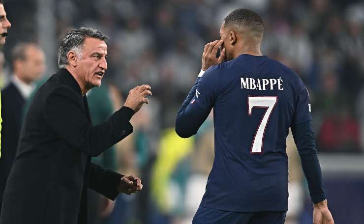 Galtier Mbappé