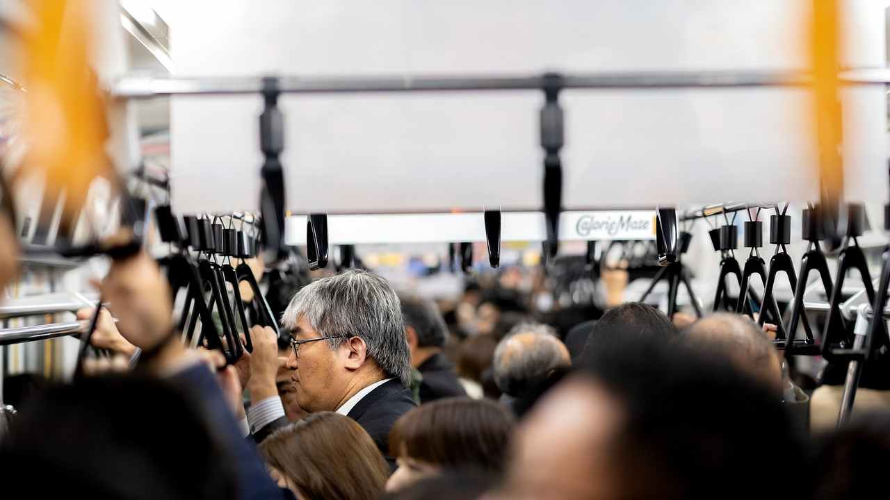 Gesto inaspettato sul treno