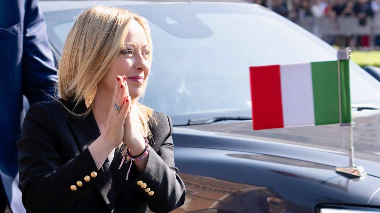 La Premier italiana Giorgia Meloni