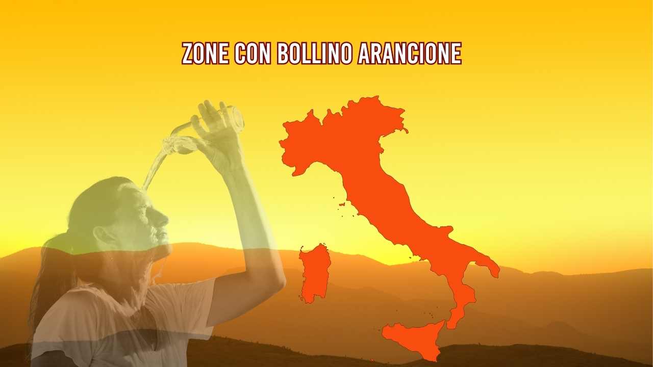 Molte città con bollino arancione