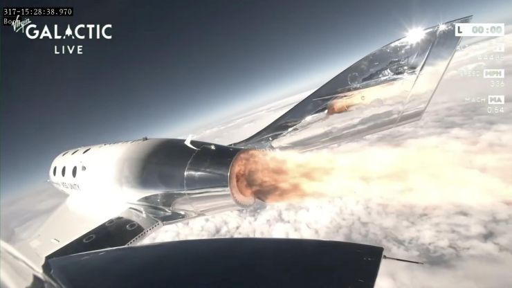 Navicella della Virgin Galactic