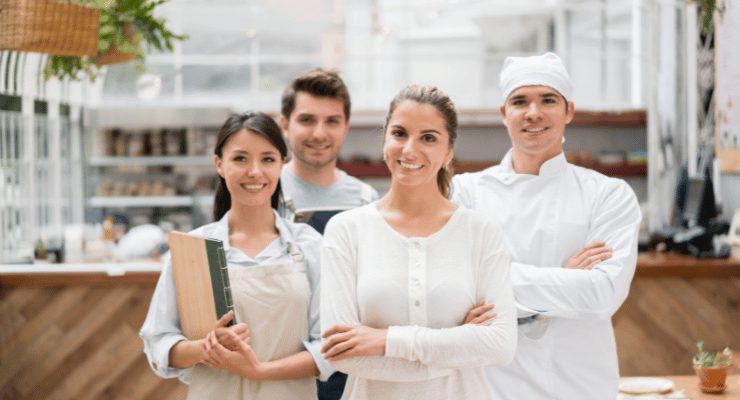 Personale di un ristorante