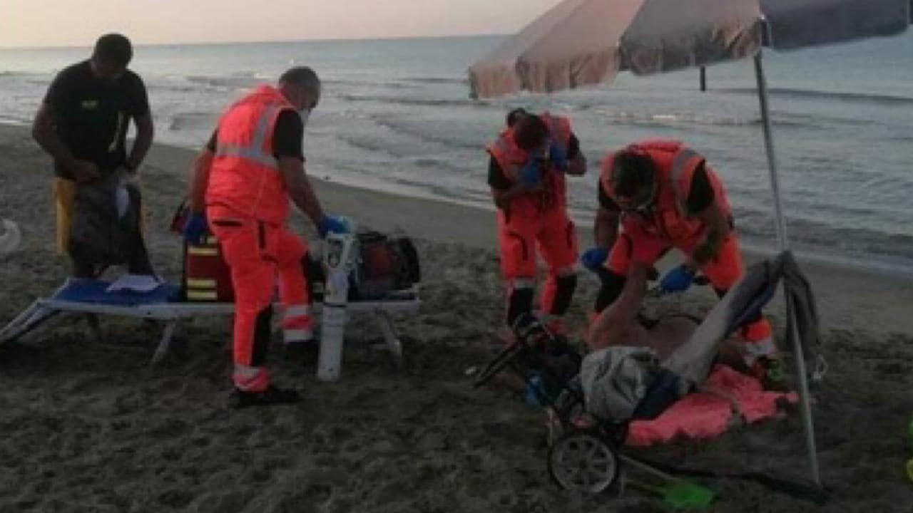 Scoperta in spiaggia