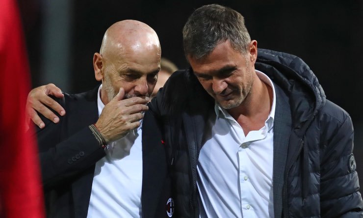 Stefano Pioli e Paolo Maldini