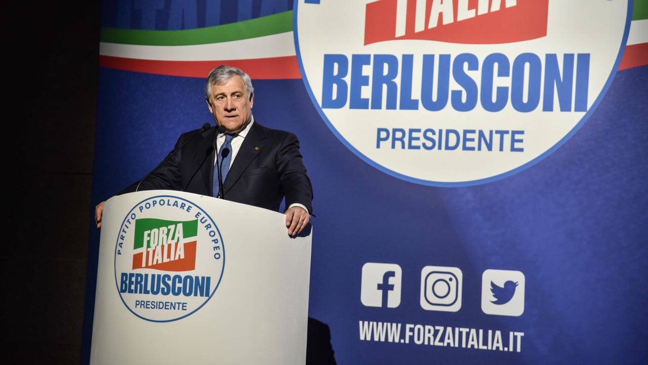 Tajani Forza Italia