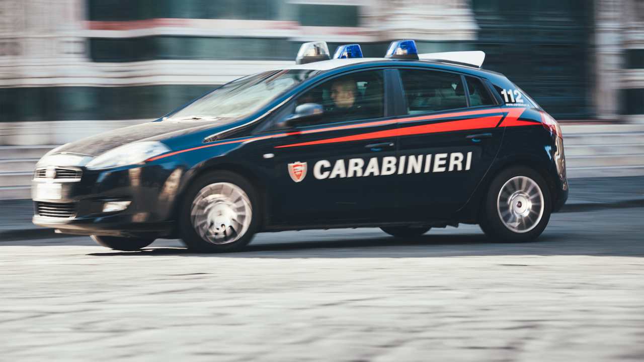 Volante dei carabinieri