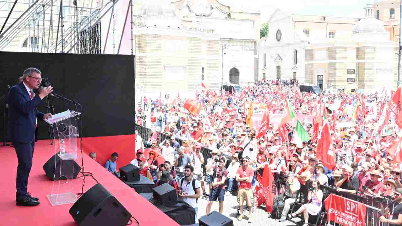 manifestazione cgil