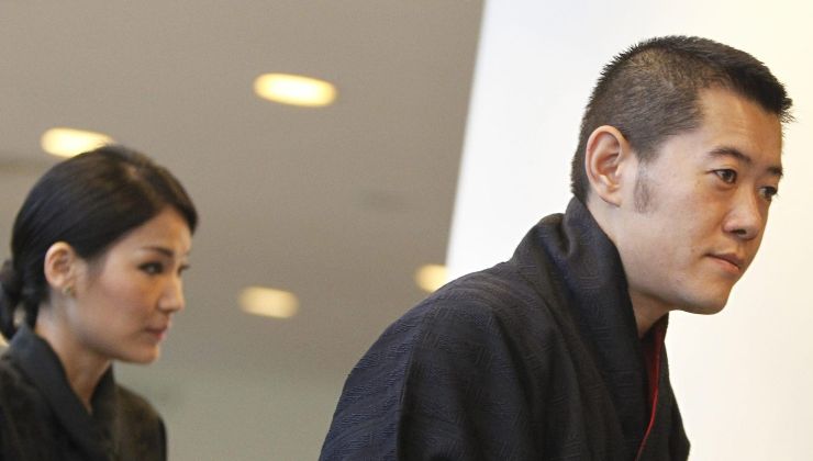 Cicogna in casa reale 