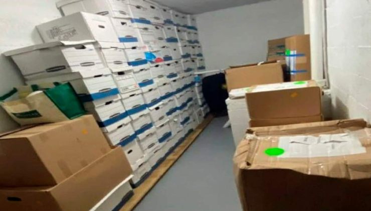 Documenti sequestrati a 